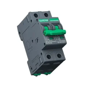 Disjoncteur DC modèle SL7-63 2P 550Vdc 32A