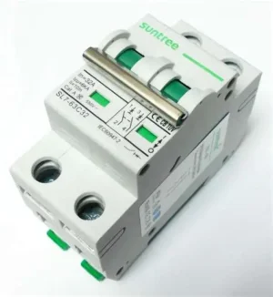 Disjoncteur DC modèle SL7-63 2P 800Vdc 32A